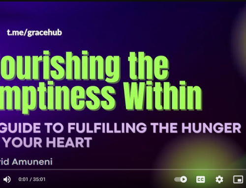 Nourishing the Emptiness Within – David Amuneni